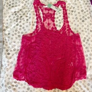 Fun2Fun StitchFix lace tank